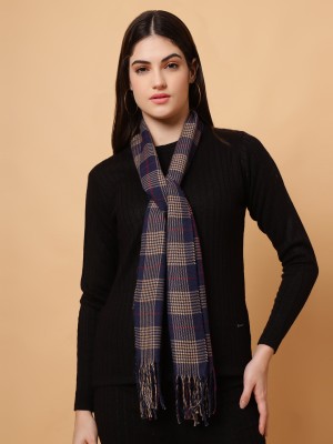 Lebami Checkered Women Muffler