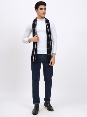 vesture Striped Men Muffler