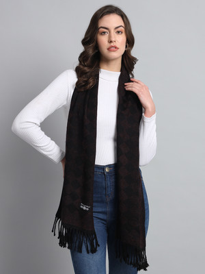 Ravaiyaa - Attitude Is Everything Checkered Women Muffler