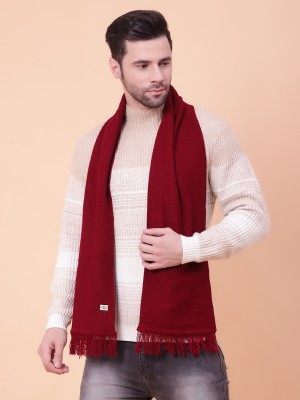 vesture Self Design, Solid, Woven Men Muffler