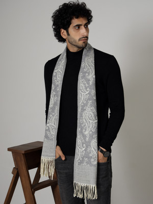 Ravaiyaa - Attitude Is Everything Geometric Print Men Muffler