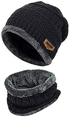 cvamys Self Design Beanie Cap