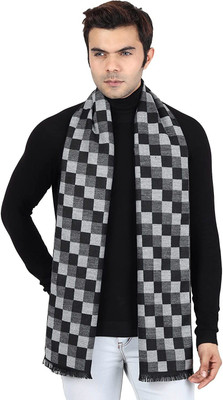 Tricky Shopper Checkered Men Muffler