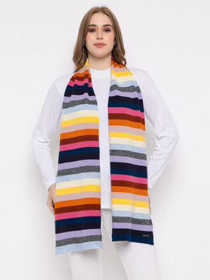 513 Striped Women Muffler
