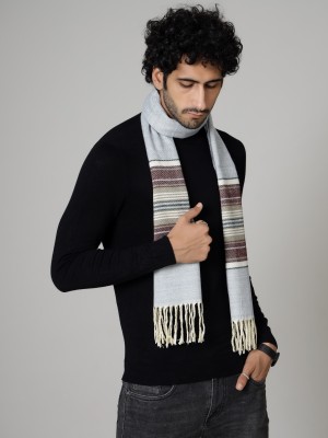 Ravaiyaa - Attitude Is Everything Striped Men Muffler