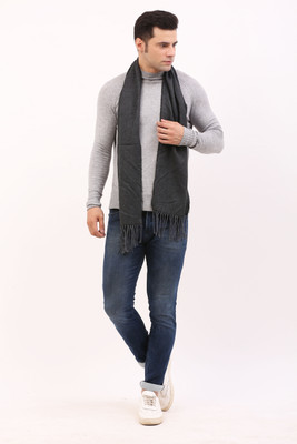 CALVADOSS Geometric Print Men Muffler