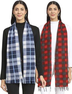 Fit N Fame Printed Women Muffler(Pack of 2)