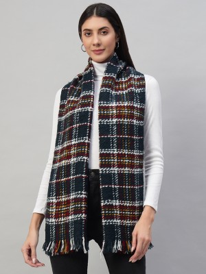 Ravaiyaa - Attitude Is Everything Checkered Women Muffler