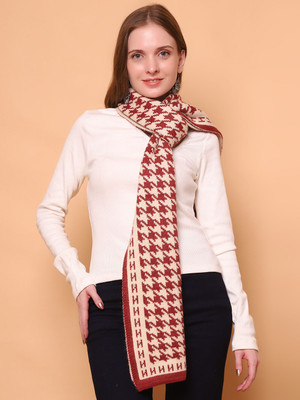 vesture Checkered Women Muffler