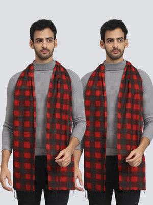 Fame Hype Printed Men Muffler(Pack of 2)