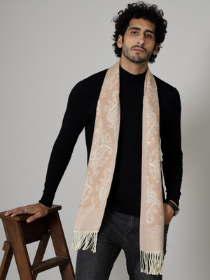 Ravaiyaa - Attitude Is Everything Geometric Print Men Muffler