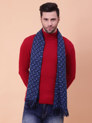 Villaa Trend Geometric Print Men Muffler