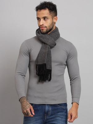 Ravaiyaa - Attitude Is Everything Self Design Men Muffler