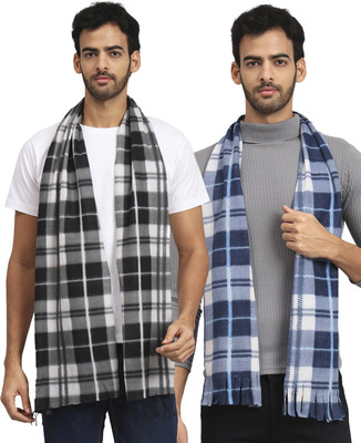 Fit N Fame Printed Men Muffler(Pack of 2)