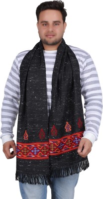 Shoogloo Mart Embroidered Men & Women Muffler