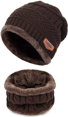 cvamys Self Design Beanie Cap