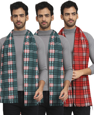 Fit N Fame Printed Men Muffler(Pack of 3)