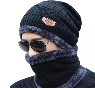CozyCrazy Solid Beanie Cap