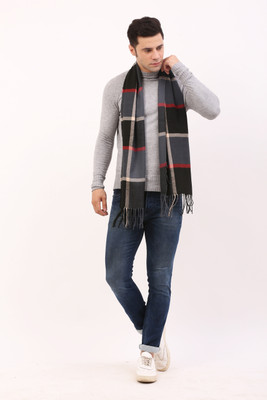 CALVADOSS Checkered Men Muffler