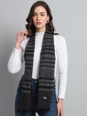 Ravaiyaa - Attitude Is Everything Striped Women Muffler