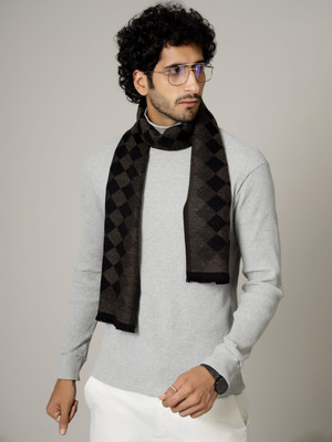Ravaiyaa - Attitude Is Everything Checkered Men Muffler