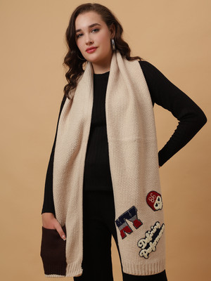 vesture Applique Women Muffler
