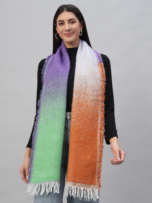 Ravaiyaa - Attitude Is Everything Striped Women Muffler