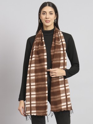 Trendy World Checkered Women Muffler