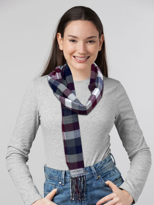 Pick Ur Needs Checkered Women Muffler