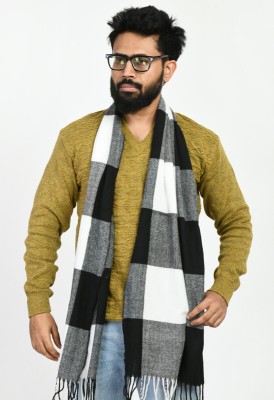 Life and style Checkered Men Muffler