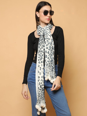 SCHp Animal Print Women Muffler