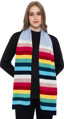 513 Striped Women Muffler