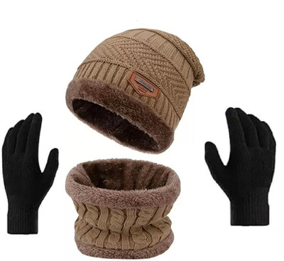 MG SALES Solid Men & Women Muffler(Pack of 2)