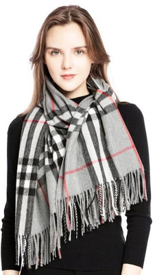 Tricky Shopper Checkered Women Muffler