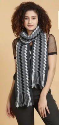 Dreamivra Striped Men & Women Muffler(Pack of 2)