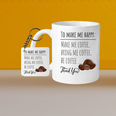 VM MALL 101_VM Life Is Just Better With Coffee L-S Ceramic Coffee Mug(335 ml, Pack of 2)