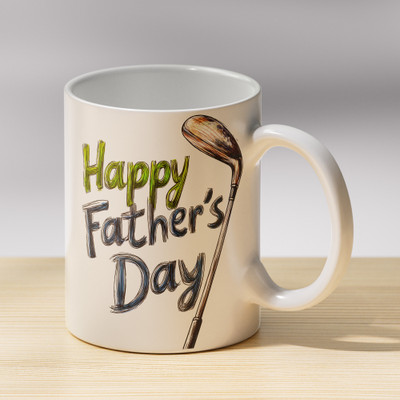 Tanisha Craft Happy Fathers Day Gifts for Father, Gift for Dad, Gift for Daddy, Father's Day Ceramic Coffee Mug(330 ml)