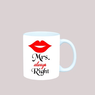 AGARWAL GIFT GALLERY Mr And Mrs Coffee_650 Ceramic Coffee Mug(325 ml)