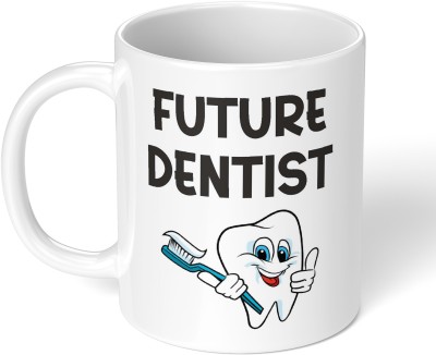 Akipi Future Dentist ARM315 Ceramic Coffee Mug(325 ml)