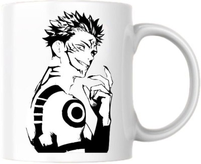 Pranay Jujutsu Kaisen | Sukuna-2 Ceramic Coffee Mug(300 ml)