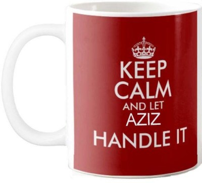 Exocticaa Keep Calm Gift for Avinash Office Quote 01 Ceramic Coffee Mug(325 ml)