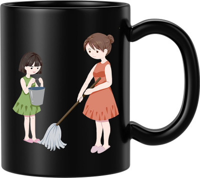 BLISSart NEW_BLSPMJP576-W Ceramic Coffee Mug(350 ml)