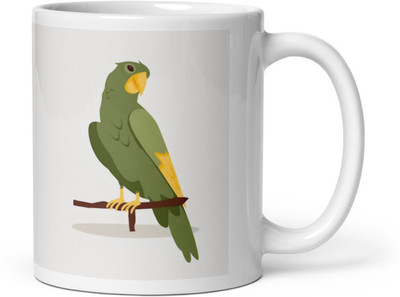 Mr UVD Parrot_MUGG Ceramic Coffee Mug(350 ml)