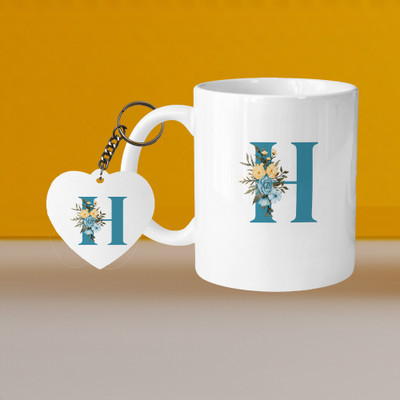Hunter Studio 101_VM To Make Me Happy Coffee L-H Ceramic Coffee Mug(320 ml, Pack of 2)