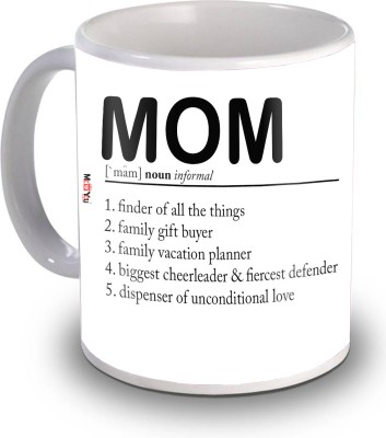 ME&YOU Gift for Mother | Unique Gift Set for Mumma | Mom | Nani maa Ceramic Coffee Mug(325 ml)