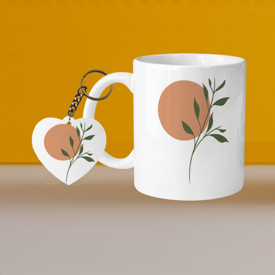 VM MALL 101_VM Animal Lover L-H Ceramic Coffee Mug(320 ml, Pack of 2)
