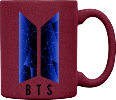 Gift4You Bts Coffee-MUG-073PINK Ceramic Coffee Mug(320 ml)