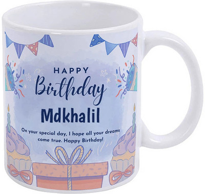 Beautum Happy birthday Mdkhalil / GT-Gift for birthday_beau1 Ceramic Coffee Mug(350 ml)