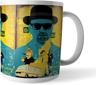 Morons Breaking Bad - Netflix Series Merchandise D2 Ceramic Coffee Mug(350 ml)