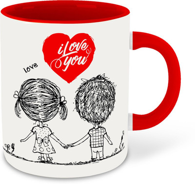 Daddy dream NEW-ILoveYouInspiration-737 Ceramic Coffee Mug(325 ml, Pack of 3)